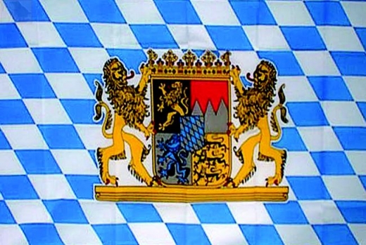 LÄNDERFAHNE / BAYERN WAPPEN