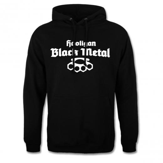 Hooligan Black Metal Kapuzenpullover