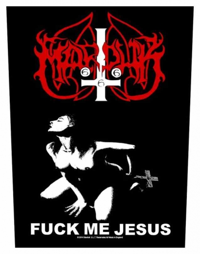 Marduk - Fuck Me Jesus (Rückenaufnäher)