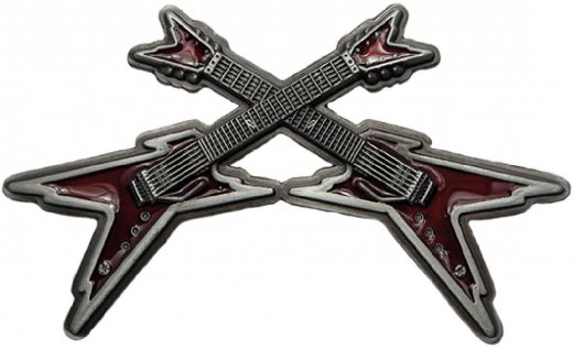 E-Gitarre Metal Gürtelschnalle / Buckle