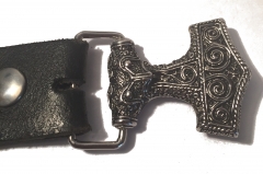 Thors Hammer Buckle (Gürtelschnalle in Silber)