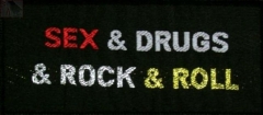 Sex & Drugs & Rock & Roll (Patch)